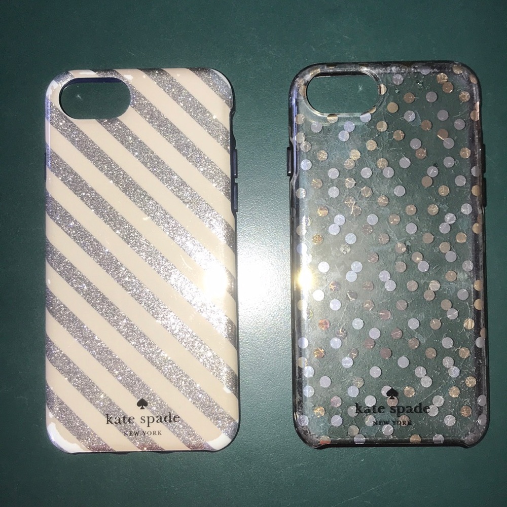 Kate Spade iPhone 7 Cases Confetti & Striped: Used